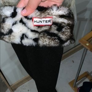 Hunter tall boot socks